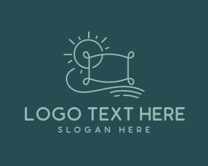 Fabric Linen Pillow  logo