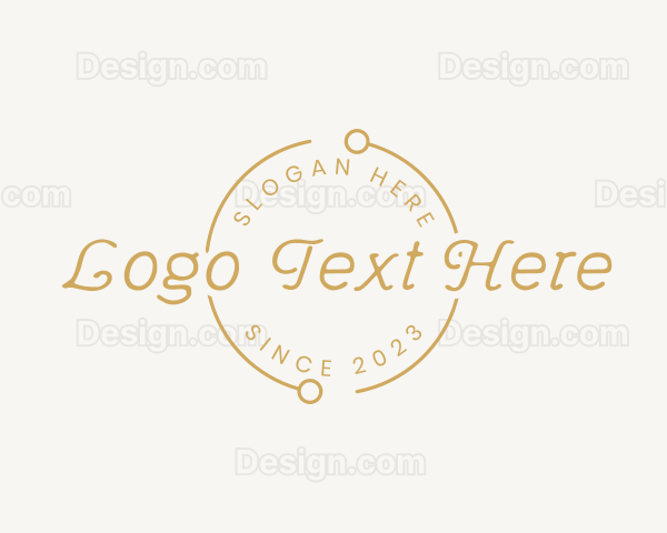 Luxury Brand Wordmark Logo