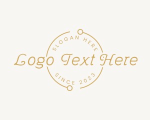 Luxury Brand Wordmark logo