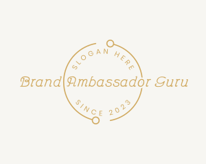 Luxury Brand Wordmark logo design