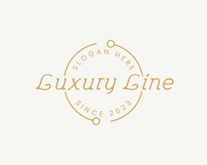 Luxury Brand Wordmark logo design