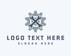 Mechanical Wrench Repair logo design