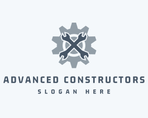 Mechanical Wrench Repair logo design