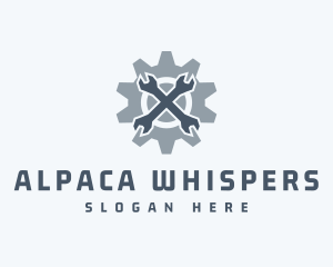 Mechanical Wrench Repair logo design