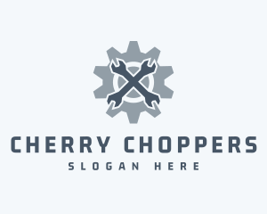 Mechanical Wrench Repair logo design