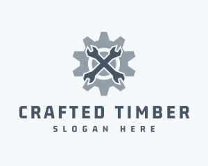 Mechanical Wrench Repair logo design