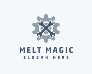 Mechanical Wrench Repair logo design