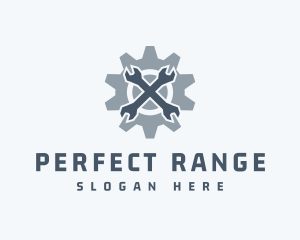 Mechanical Wrench Repair logo design