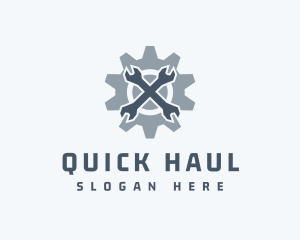 Mechanical Wrench Repair logo design