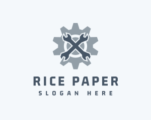 Mechanical Wrench Repair logo design