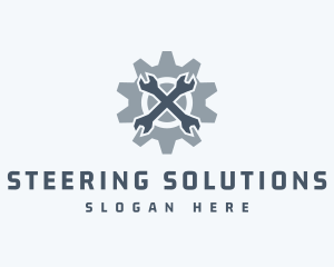 Mechanical Wrench Repair logo design