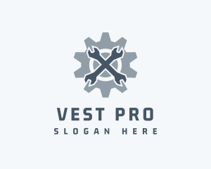 Mechanical Wrench Repair logo design