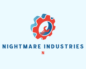 Industrial Wrench Company logo design