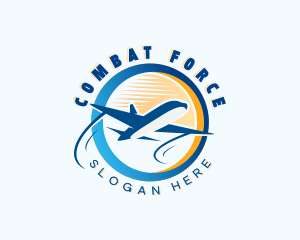 Airplane Travel Agency Logo