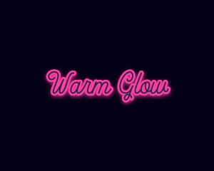 Light Glow Script logo design