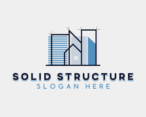 Architectural Building Structure logo design