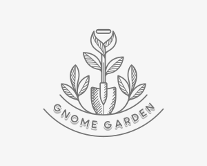 Shovel Yard Gardening logo design