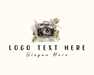 Retro Floral Photography logo