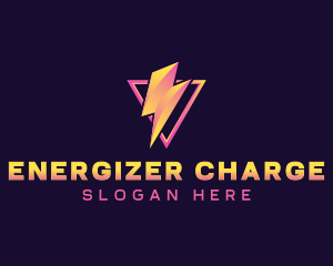 Electricity Voltage Power logo design