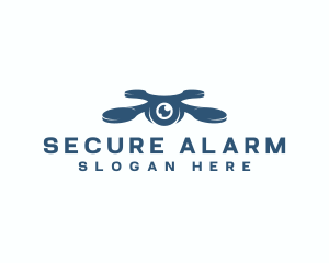 Drone Security Camera logo design