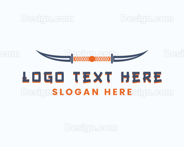 Knife Blade Horns Logo