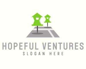 Home Pushpin Map logo