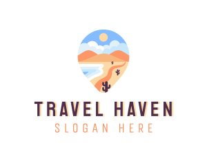 Island Travel Destination logo