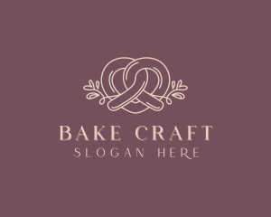 Bakery Pretzel Baker logo design