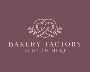 Bakery Pretzel Baker logo design