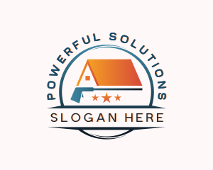 Roof Pressure Washing logo design