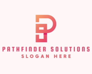 Generic Business Letter P logo design