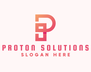 Generic Business Letter P logo design