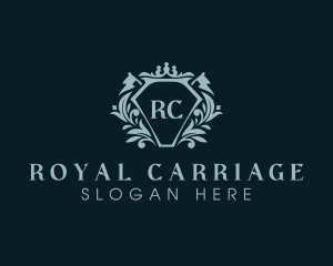 Decorative Royal Shield  logo design