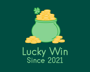 Shamrock Gold Pot logo design