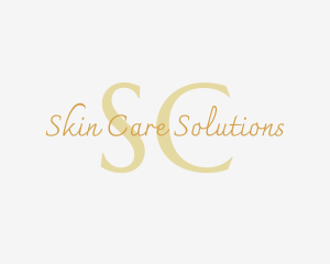 Skin Care Cosmetics Salon logo design