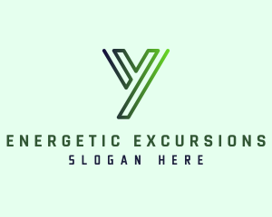 Monoline Generic Letter Y logo design