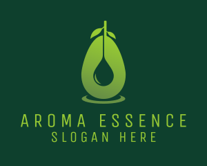 Natural Avocado Oil logo design