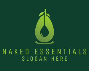 Natural Avocado Oil logo design