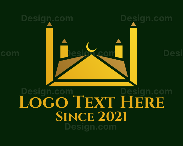 Muslim Religious Temple Logo