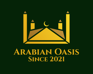 Muslim Religious Temple logo design