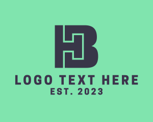 Serif - Modern Company Business logo design
