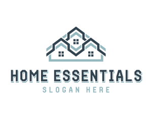 Roofing Home Property logo design