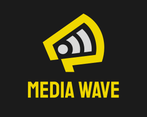 Yellow Megaphone Broadcast logo