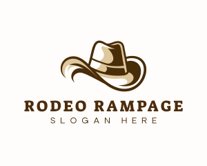 Cowboy Ranch Hat logo design