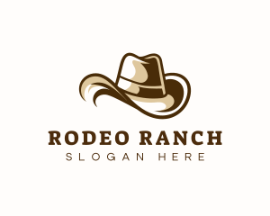 Cowboy Ranch Hat logo design