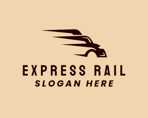 Express Transport Vehicle  logo design