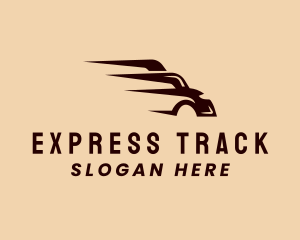 Express Transport Vehicle  logo design