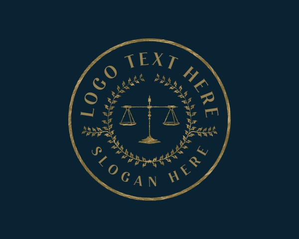 Justice logo example 4