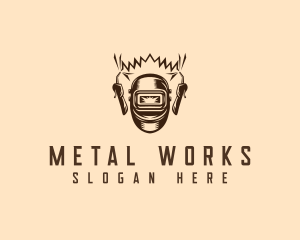 Welding Metal Fabrication logo design