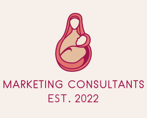 Infant Breastfeeding Consultant  logo design